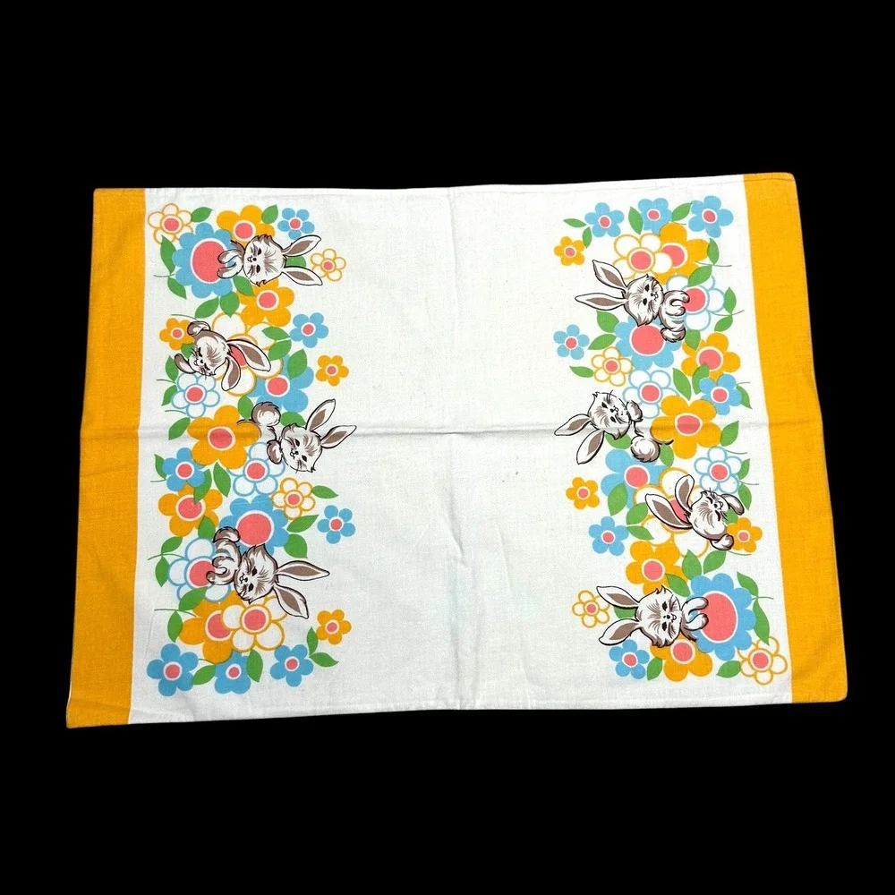 Vintage crib sheet